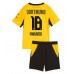 Borussia Dortmund Ethan Nwaneri #18 Dětské Oblečení Domácí Dres 2026-27 Krátkým Rukávem (+ trenýrky) Borussia Dortmund Ethan Nwaneri #18 Dětské Oblečení Domácí Dres 2026-27 Krátkým Rukávem (+ trenýrky)
